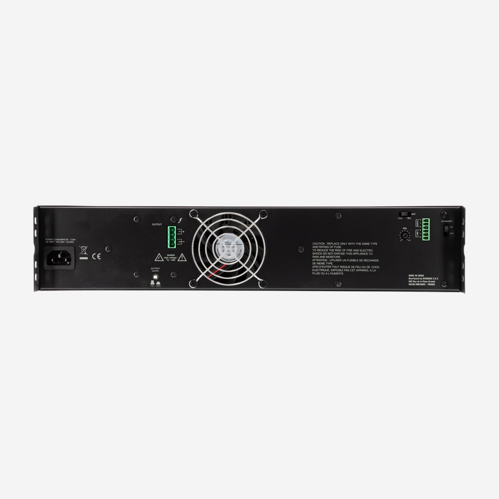 Une photo de notre produit AMP600 de la marque AUDIOPHONY disponible sur notre boutique en ligne..