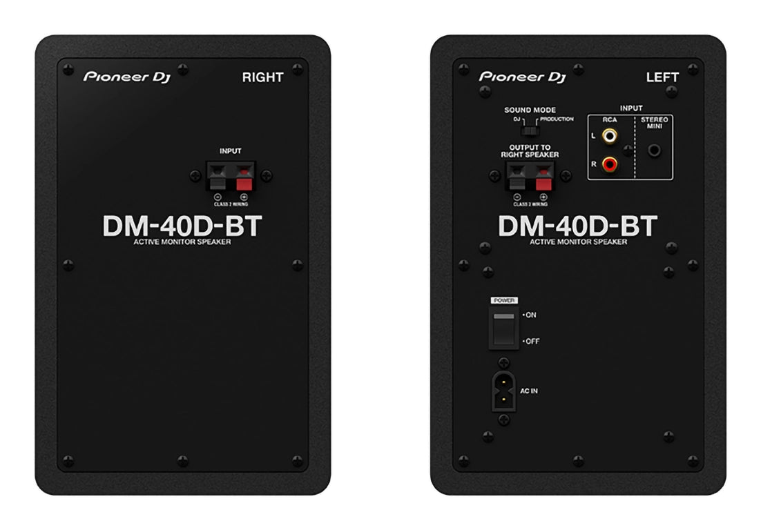 PIONEER DJ DM-40D-BT-K