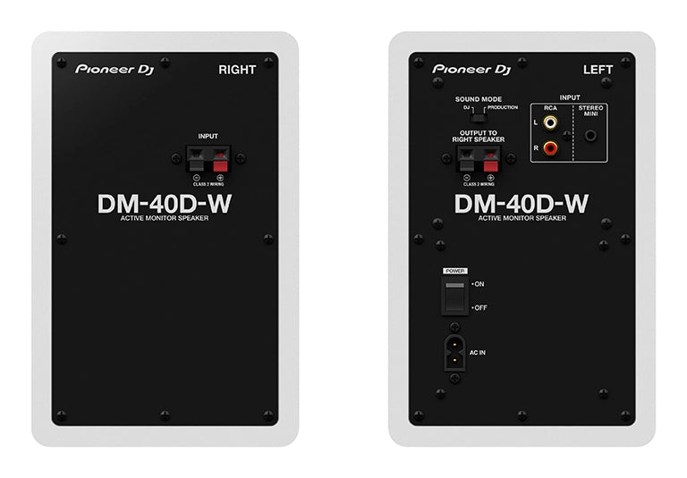 PIONEER DJ DM-40D-W