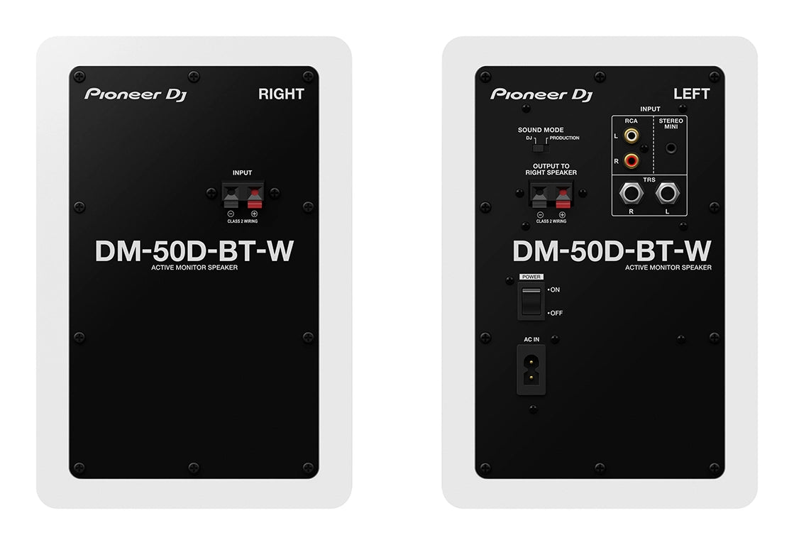 PIONEER DJ DM-50D-BT-W